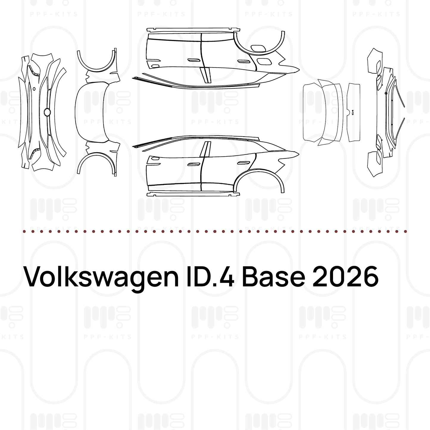 PPF prédécoupé Volkswagen ID.4 Base 2026