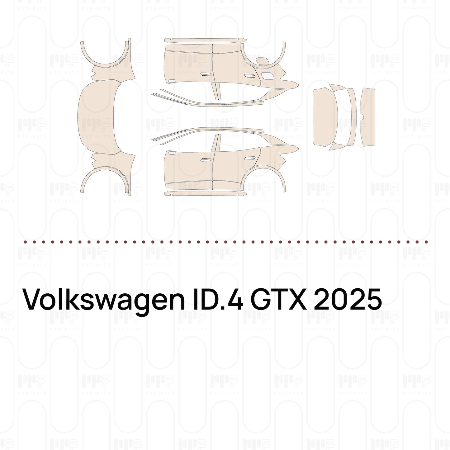 PPF prédécoupé Volkswagen ID.4 GTX 2025