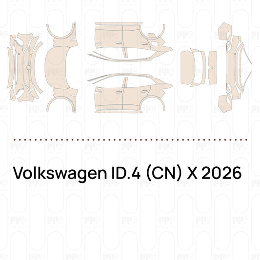 PPF prédécoupé Volkswagen ID.4 (CN) X 2026