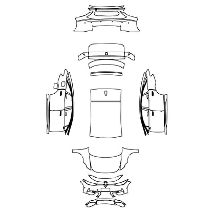 Pre-Cut PPF Volkswagen ID.7 Base 2024 - PPF-Kits