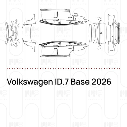 PPF prédécoupé Volkswagen ID.7 Base 2026