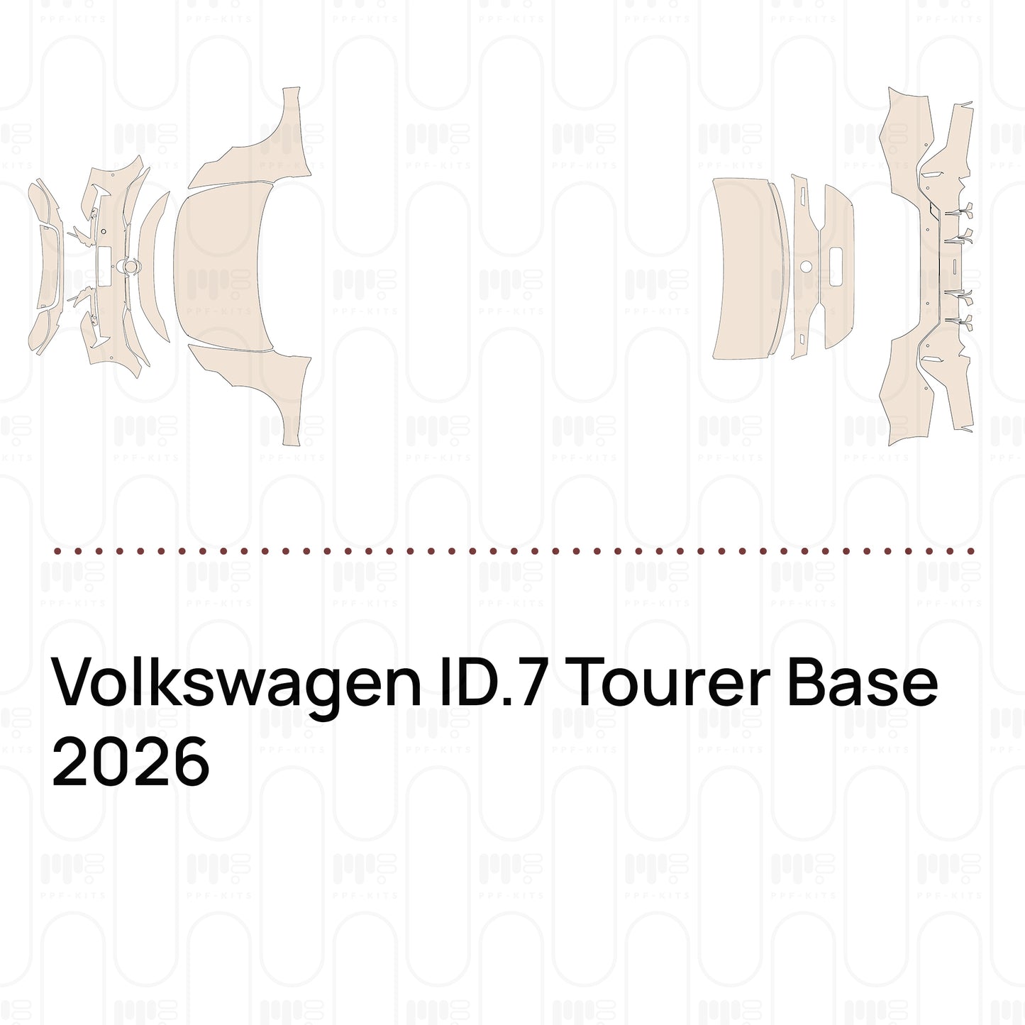 PPF prédécoupé Volkswagen ID.7 Tourer Base 2026