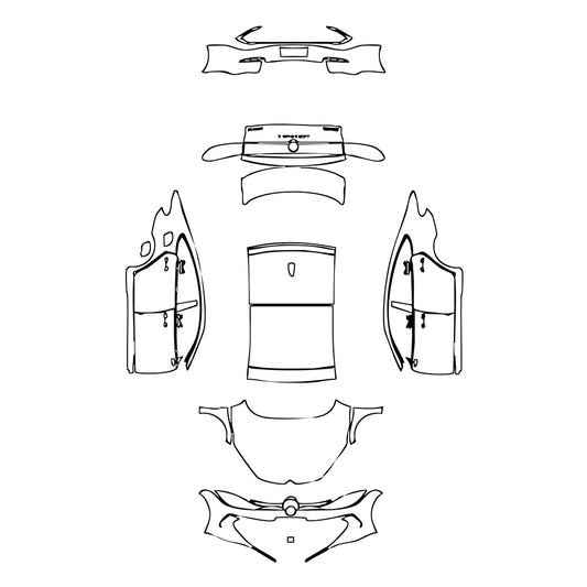 Pre-Cut PPF Volkswagen Lamando L (CN) 2025 - PPF-Kits