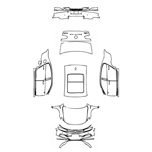 Pre-Cut PPF Volkswagen Magotan 2021 - PPF-Kits