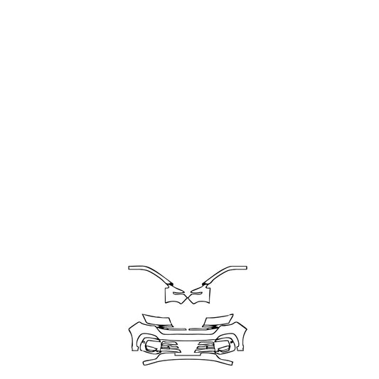 Pre-Cut PPF Volkswagen Multivan (AU) Standard Wheelbase 2023 - PPF-Kits