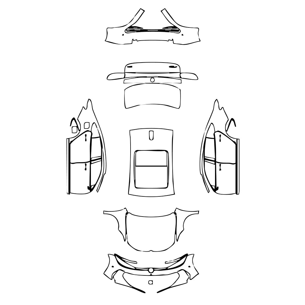 Pre-Cut PPF Volkswagen Passat Pro (CN) Base 2024 - PPF-Kits