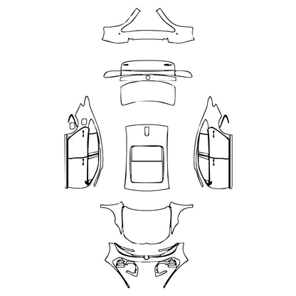 Pre-Cut PPF Volkswagen Passat Pro (CN) R-Line 2025 - PPF-Kits