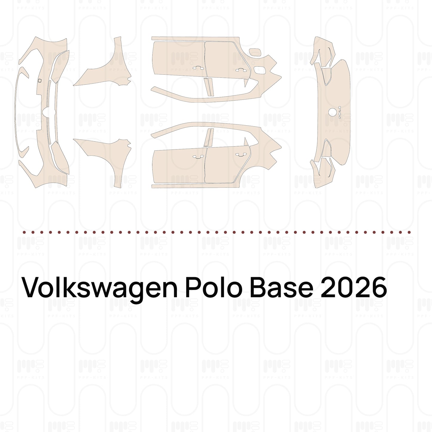 PPF prédécoupé Volkswagen Polo Base 2026