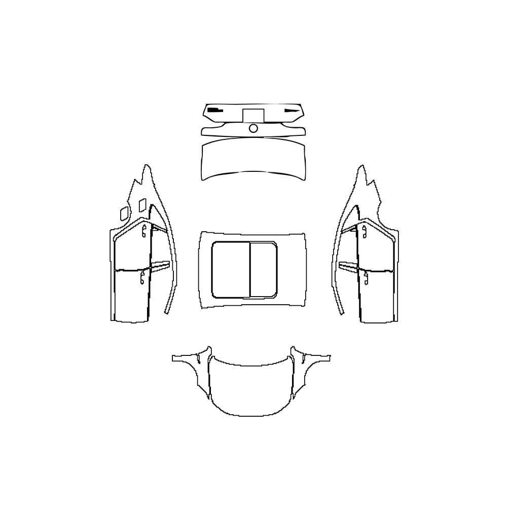Pre-Cut PPF Volkswagen Sagitar 2019 - PPF-Kits