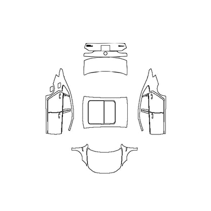 Pre-Cut PPF Volkswagen Sagitar 2021 - PPF-Kits