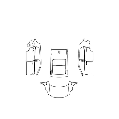 Pre-Cut PPF Volkswagen T-Cross (BR) 2025 - PPF-Kits