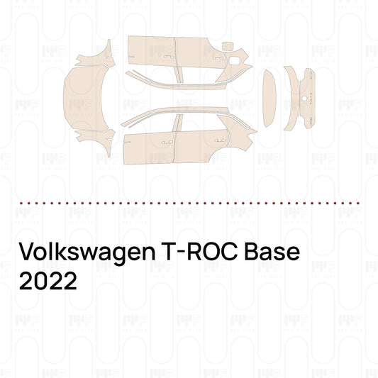 PPF prédécoupé Volkswagen T-ROC Base 2022
