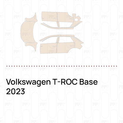 PPF prédécoupé Volkswagen T-ROC Base 2023