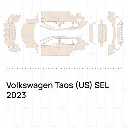 PPF prédécoupé Volkswagen Taos (US) SEL 2023