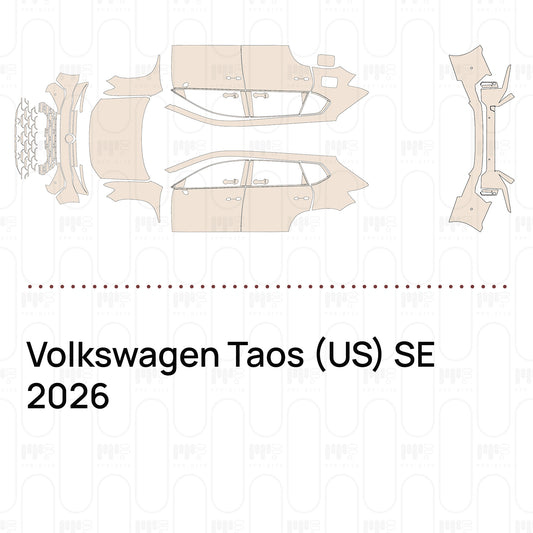PPF prédécoupé Volkswagen Taos (US) SE 2026