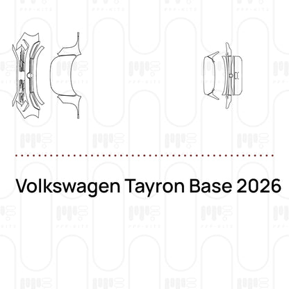 PPF prédécoupé Volkswagen Tayron Base 2026
