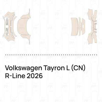 PPF prédécoupé Volkswagen Tayron L (CN) R-Line 2026