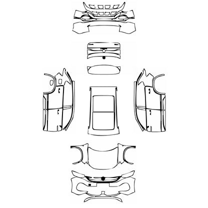 Pre-Cut PPF Volkswagen Tayron R-line 2024 - PPF-Kits