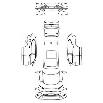Pre-Cut PPF Volkswagen Teramont 2021 - PPF-Kits