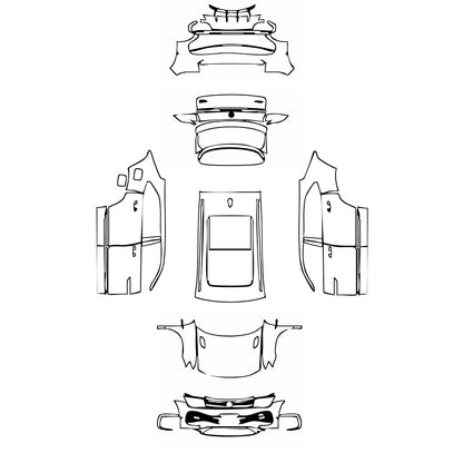 Pre-Cut PPF Volkswagen Teramont X 2023 - PPF-Kits