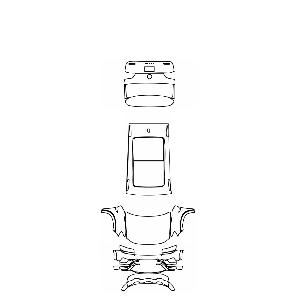 Pre-Cut PPF Volkswagen Tharu Flagship 2020 - PPF-Kits