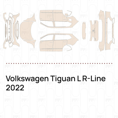 PPF prédécoupé Volkswagen Tiguan L R-Line 2022