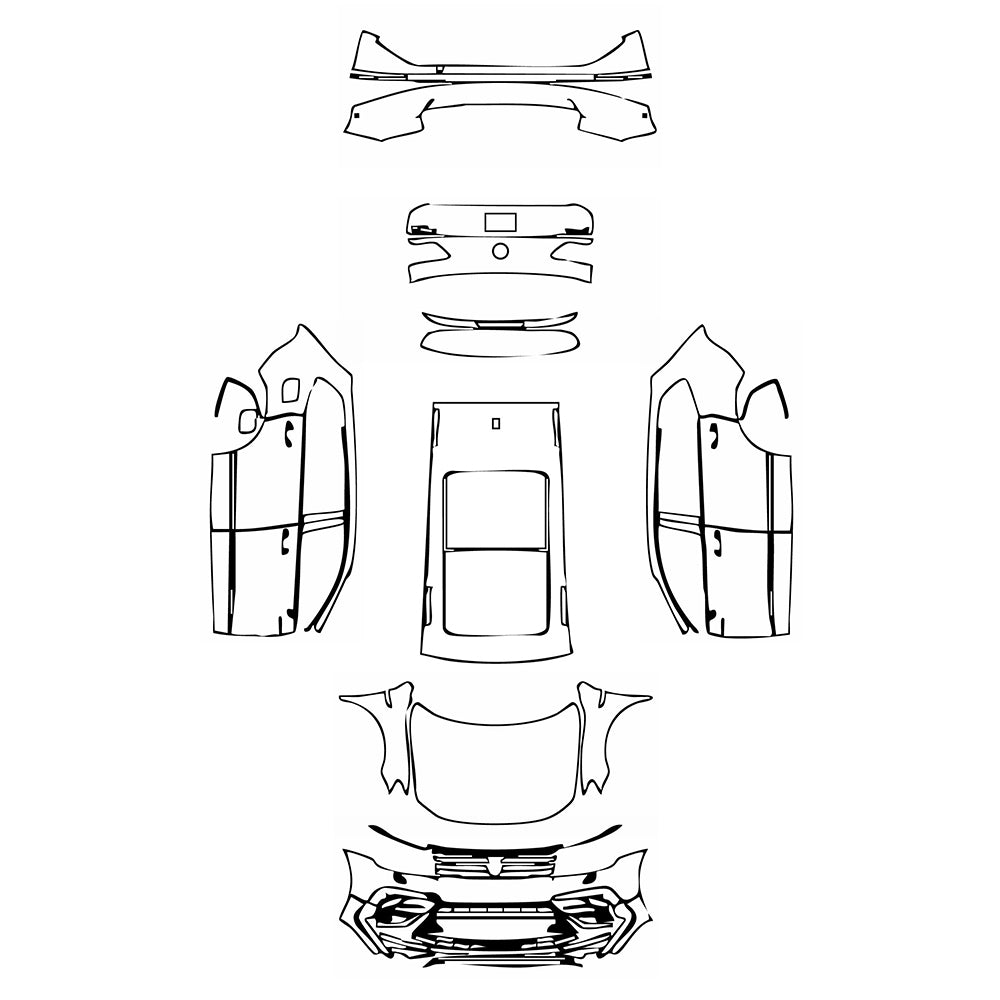 Pre-Cut PPF Volkswagen Tiguan L R-line 2018 - PPF-Kits