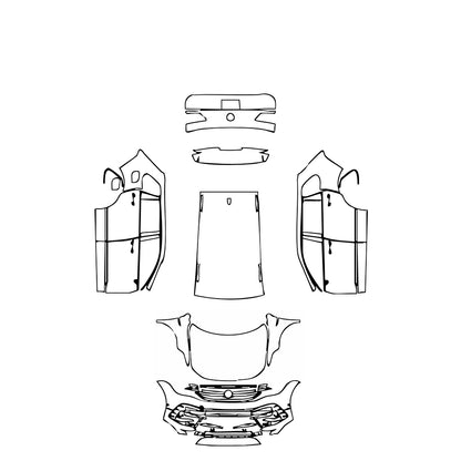 Pre-Cut PPF Volkswagen Tiguan (EU) R 2022 - PPF-Kits