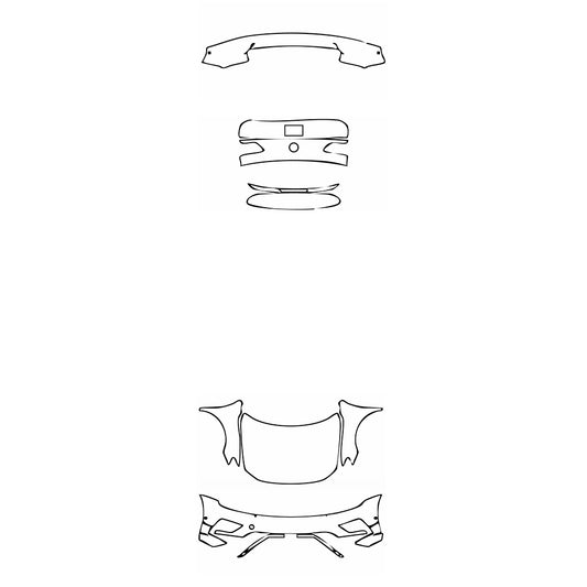 Pre-Cut PPF Volkswagen Tiguan (US) SE 2021 - PPF-Kits