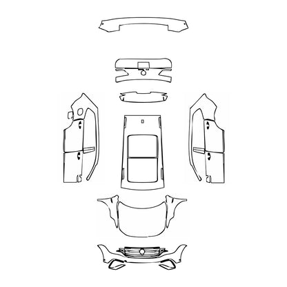 Pre-Cut PPF Volkswagen Tiguan (US) SE 2023 - PPF-Kits