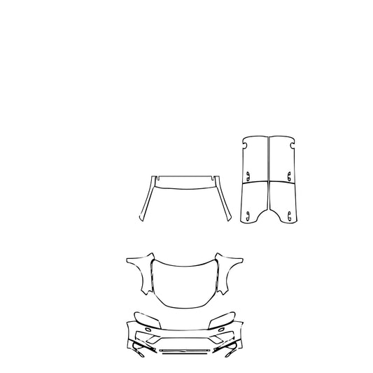 Pre-Cut PPF Volkswagen Touareg Base 2018 - PPF-Kits