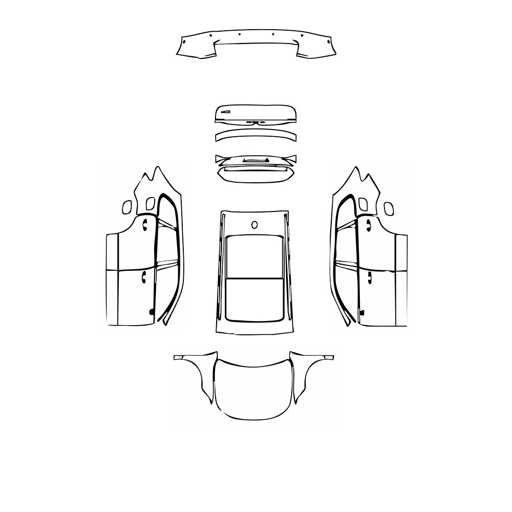 Pre-Cut PPF Volkswagen Touareg Base 2024 - PPF-Kits