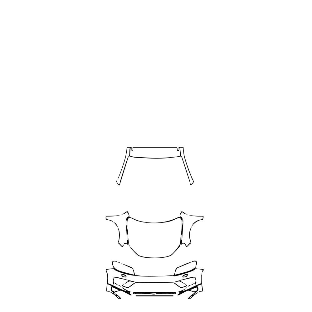 Pre-Cut PPF Volkswagen Touareg Hybrid 2016 - PPF-Kits