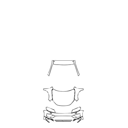 Pre-Cut PPF Volkswagen Touareg Hybrid 2016 - PPF-Kits
