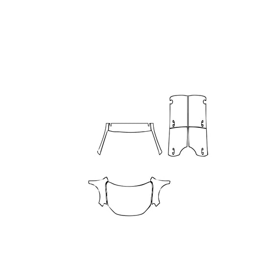 Pre-Cut PPF Volkswagen Touareg R-Line 2014 - PPF-Kits