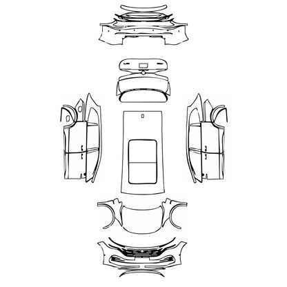 Pre-Cut PPF Volkswagen Viloran Flagship 2020 - PPF-Kits