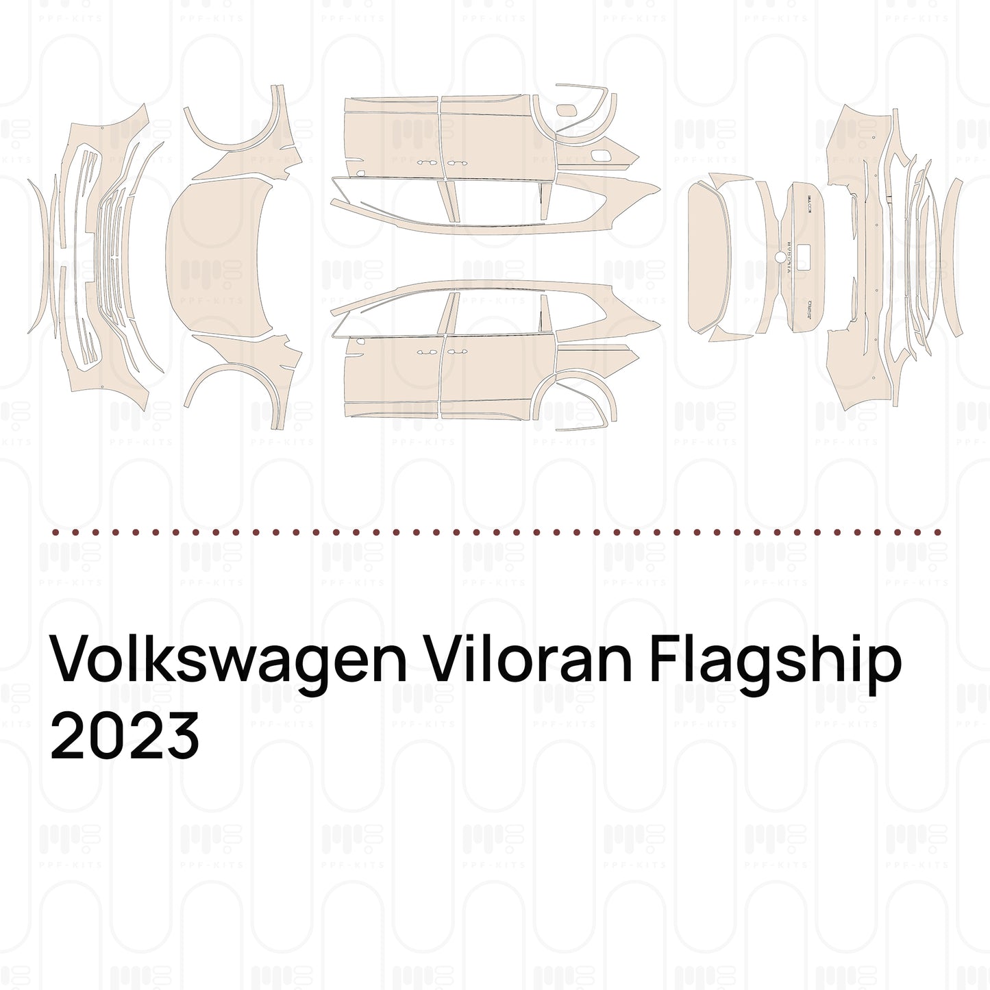 PPF prédécoupé Volkswagen Viloran Flagship 2023