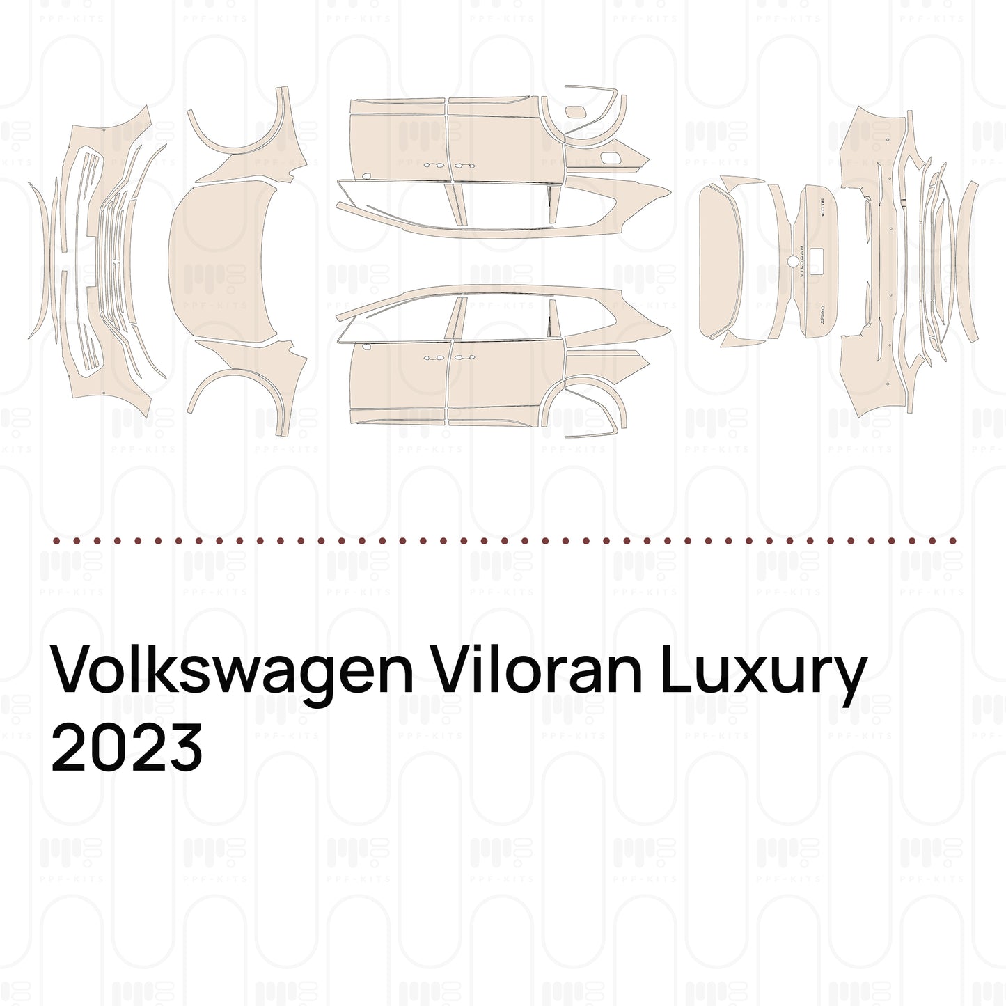 PPF prédécoupé Volkswagen Viloran Luxury 2023