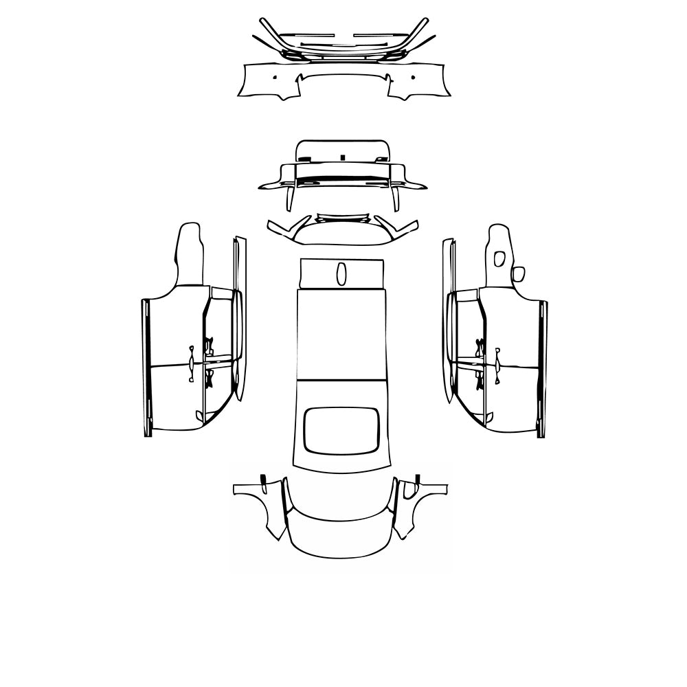 Pre-Cut PPF Volvo EM90 2024 - PPF-Kits