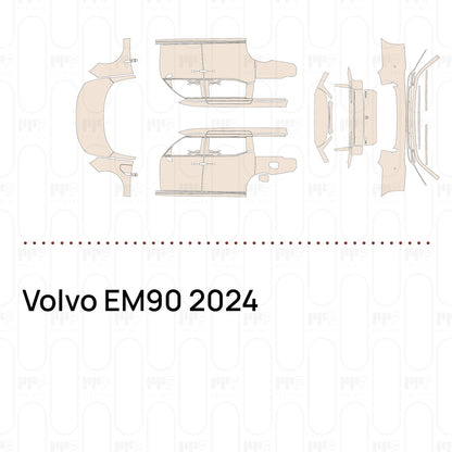 PPF prédécoupé Volvo EM90 2024