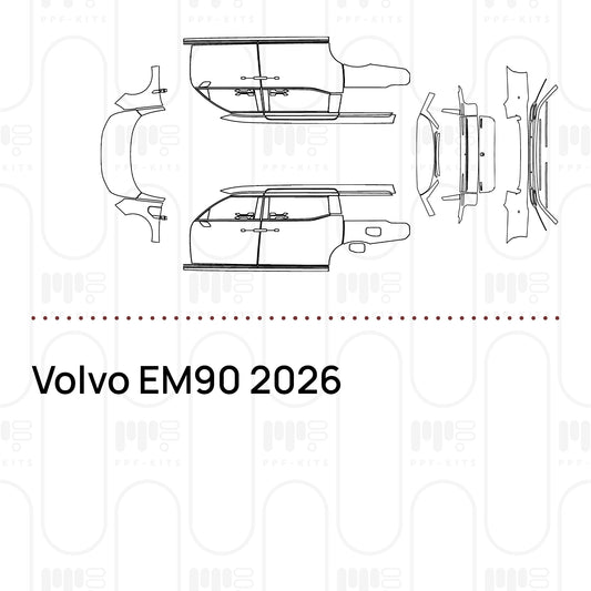 Pre-Cut PPF Volvo EM90 2026
