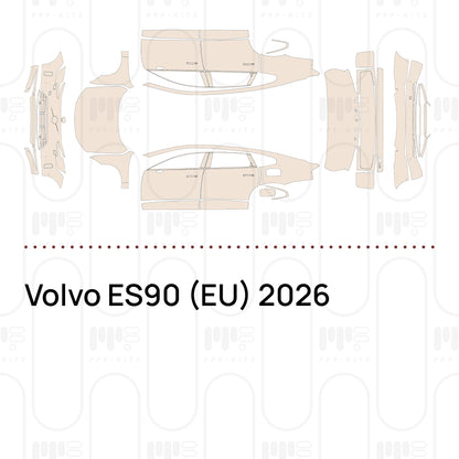PPF prédécoupé Volvo ES90 (EU) 2026