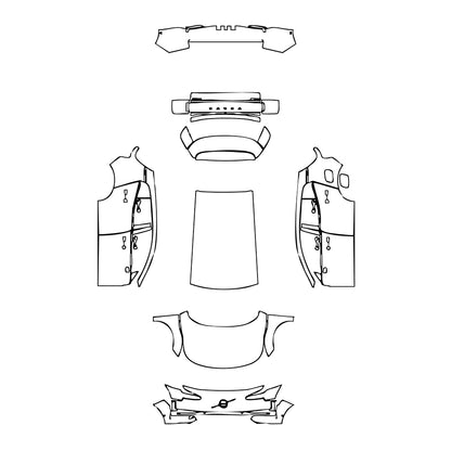 Pre-Cut PPF Volvo EX30 2024 - PPF-Kits