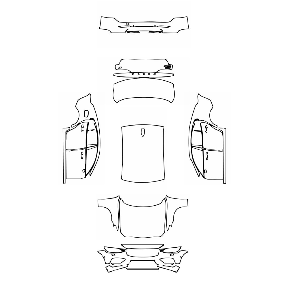 Pre-Cut PPF Volvo S60 Inscription 2022 - PPF-Kits