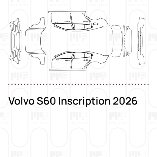 Pre-Cut PPF Volvo S60 Inscription 2026