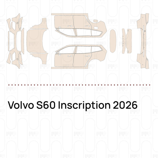 PPF prédécoupé Volvo S60 Inscription 2026