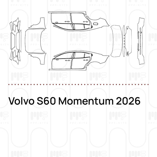 Pre-Cut PPF Volvo S60 Momentum 2026