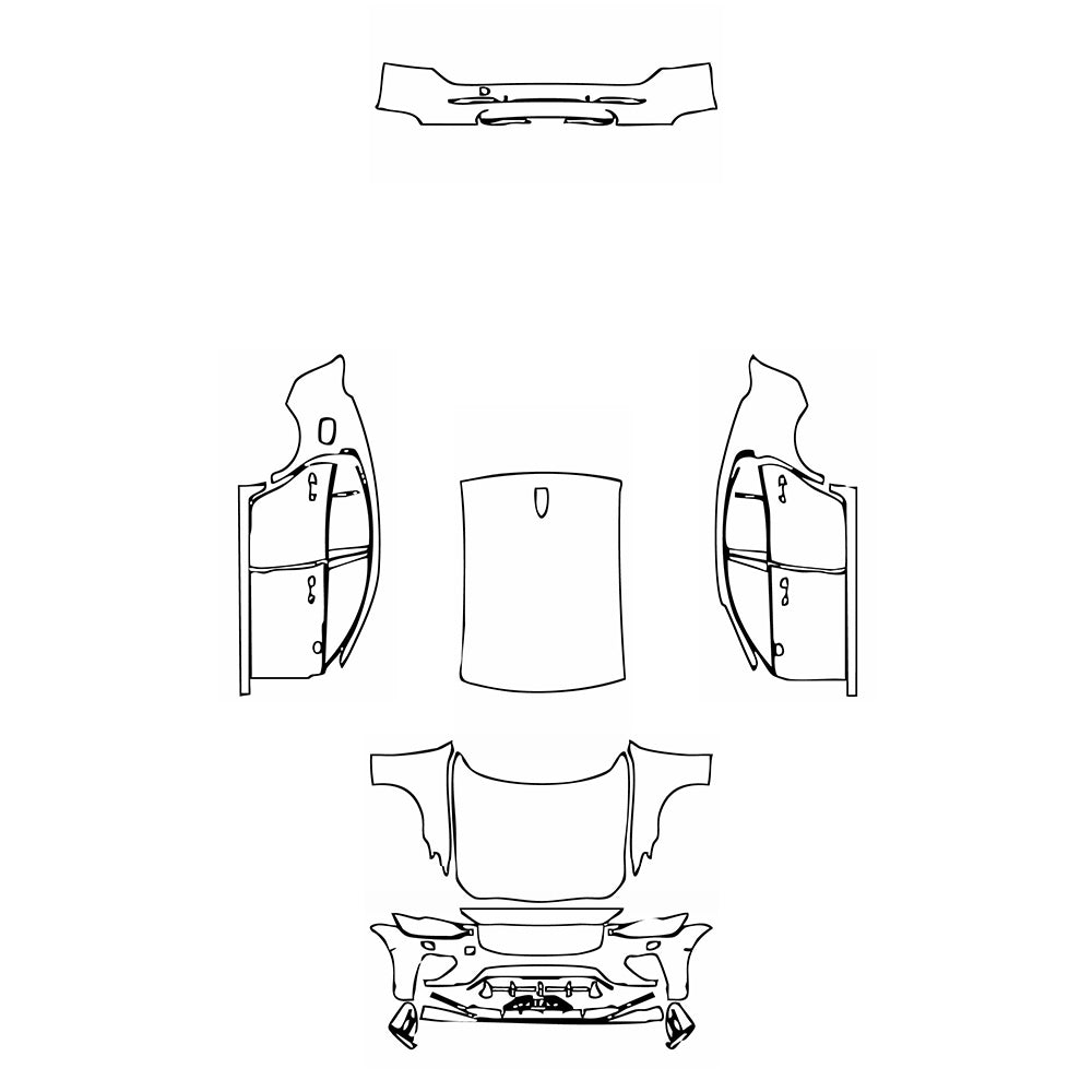Pre-Cut PPF Volvo S60 R-Design 2022 - PPF-Kits