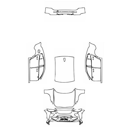 Pre-Cut PPF Volvo S60 R-Design 2022 - PPF-Kits