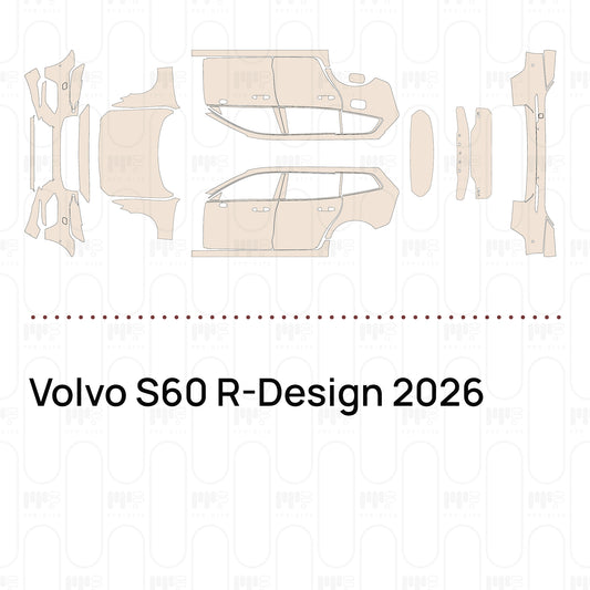 PPF prédécoupé Volvo S60 R-Design 2026